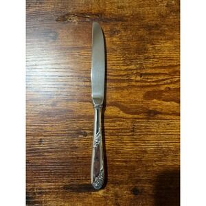 Sweetheart Rose‎ by Lunt Sterling Silver Individual Place Knife 8 7/8"